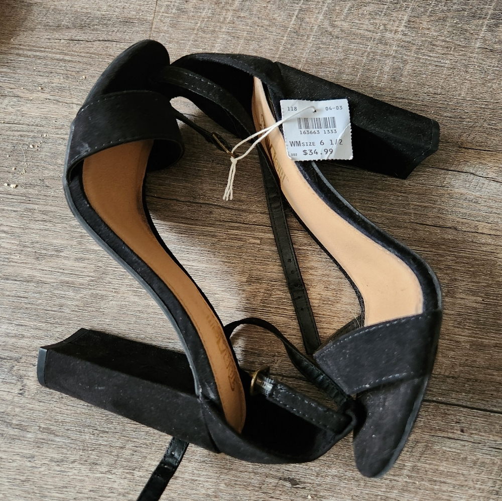Brash Open Toe Heeled Strappy Sandals